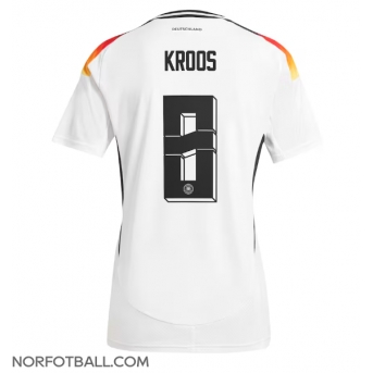 Billige Fotballdrakt Tyskland Toni Kroos #8 Replika Hjemmedrakt Dame EM 2024 Kortermet